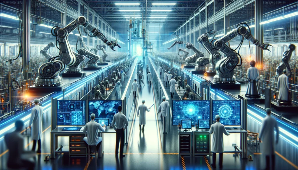 Maschine robotik wirtschaft automation